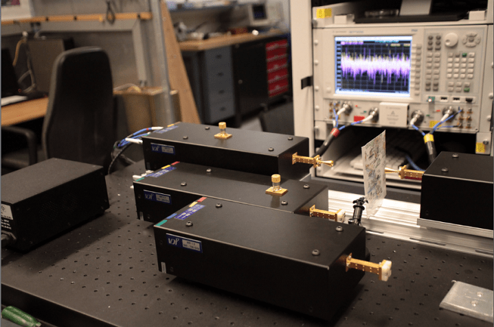 Picture of the UCCS 110-750 GHz Terahertz Vector Network Analyzer System